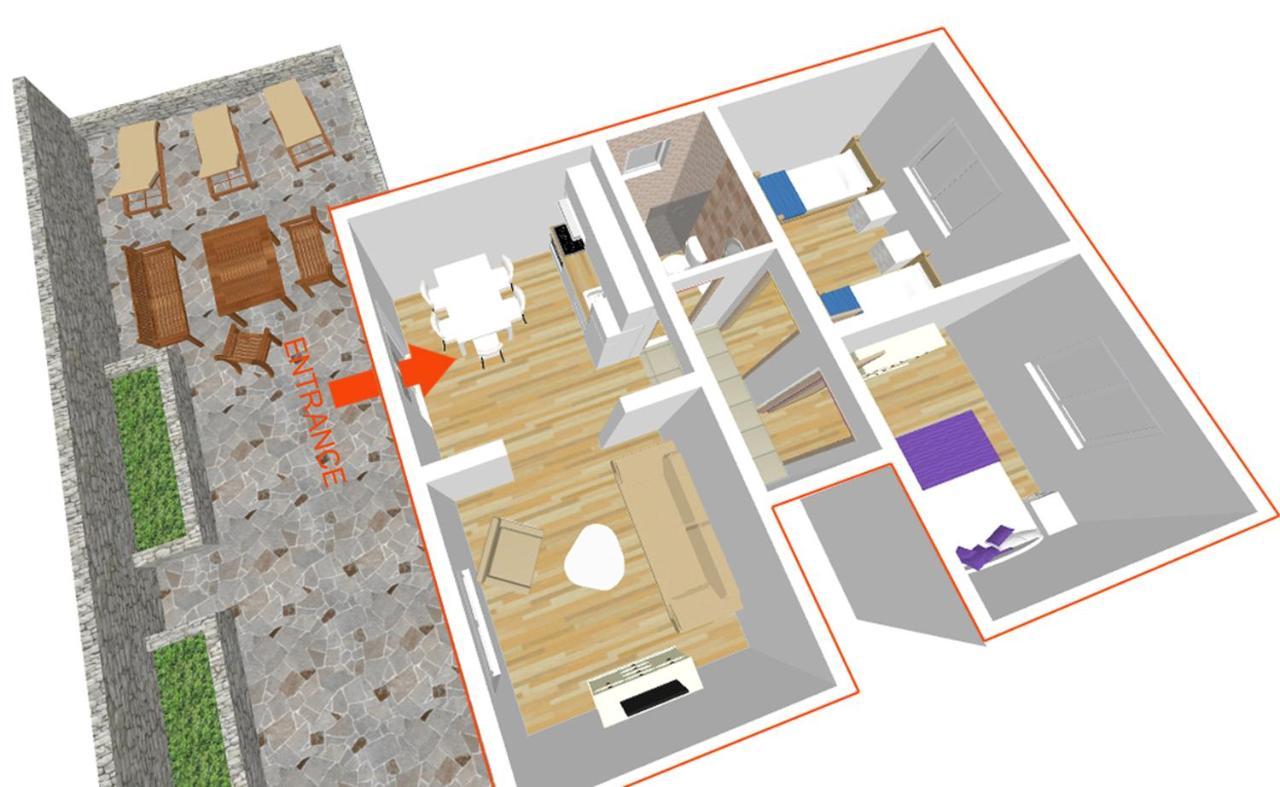 Apartman Bonaca Trogir Exterior foto